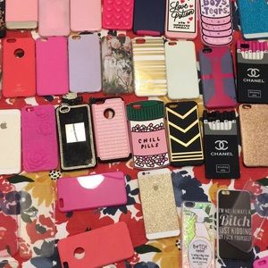 Selling all iPhone 6plus cases !!! $50
